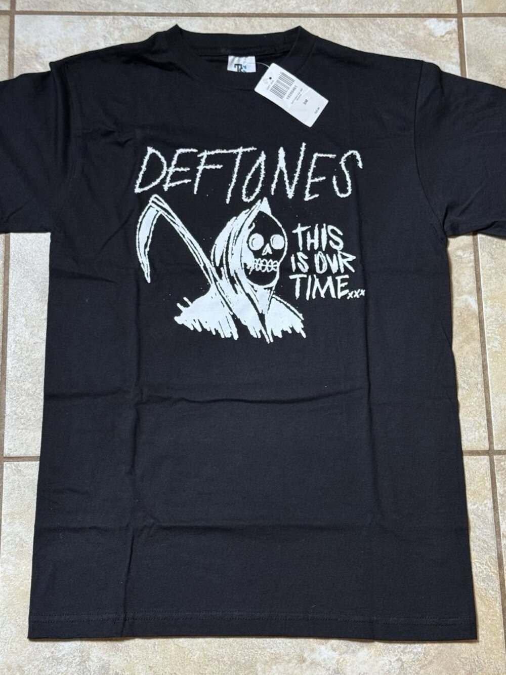 Deftones Grim Reaper T-Shirt SMALL New With Tags